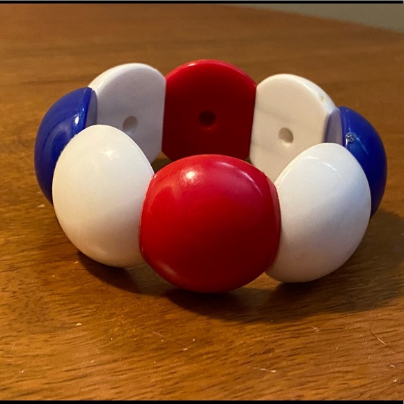 Super Mod vintage stretchy bracelet from 1960’s - Picture 2 of 2